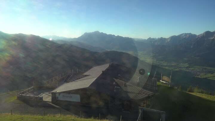 Maria Alm Aberg-Upper Station snow cam captured at 15 September 2026 at 6:25 pm GMT+2