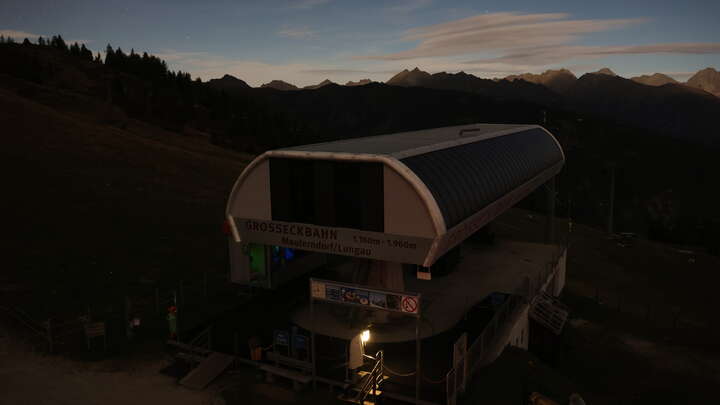 Mauterndorf Grosseck Sender Upper Station snow cam captured at 23 September 2026 at 11:53 pm GMT+2