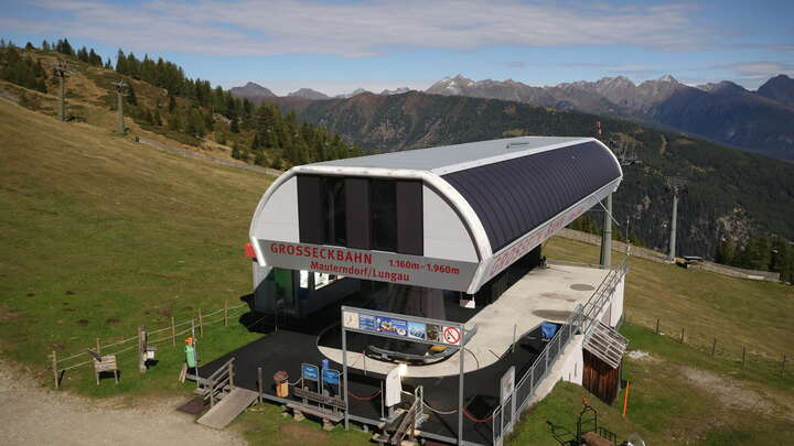 Mauterndorf Grosseck Sender Upper Station snow cam captured at 25 September 2026 at 11:55 pm GMT+2