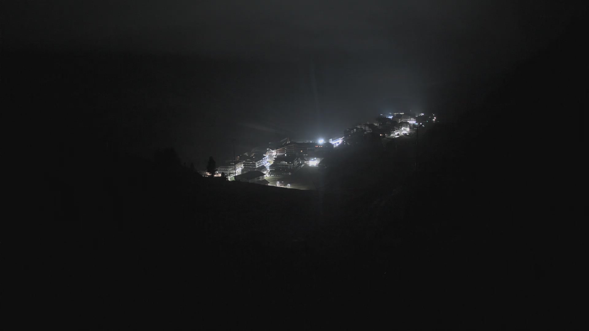Obergurgl Gaisberg snow cam captured at 5 October 2026 at 10:21 pm GMT+2