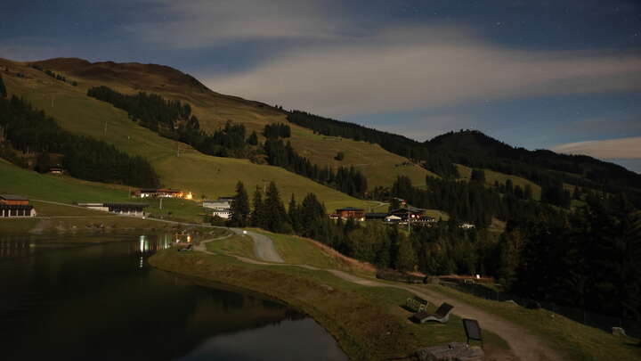 Saalbach Hochalm Mid Station snow cam captured at 23 September 2026 at 11:30 pm GMT+2