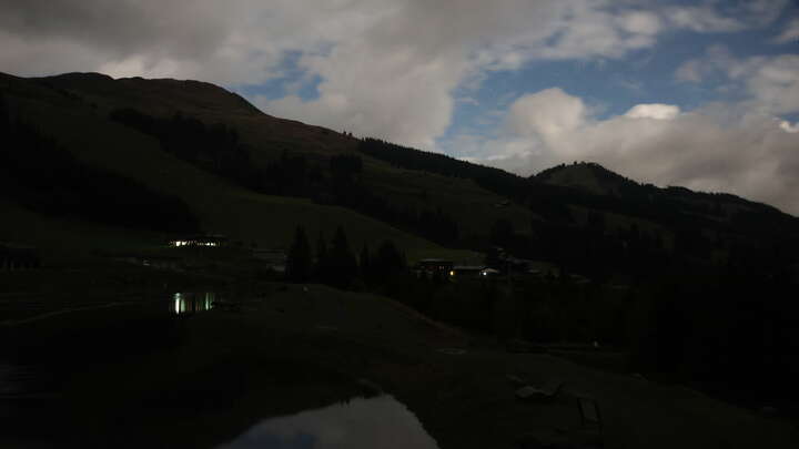 Saalbach Hochalm Mid Station snow cam captured at 24 September 2026 at 11:29 pm GMT+2