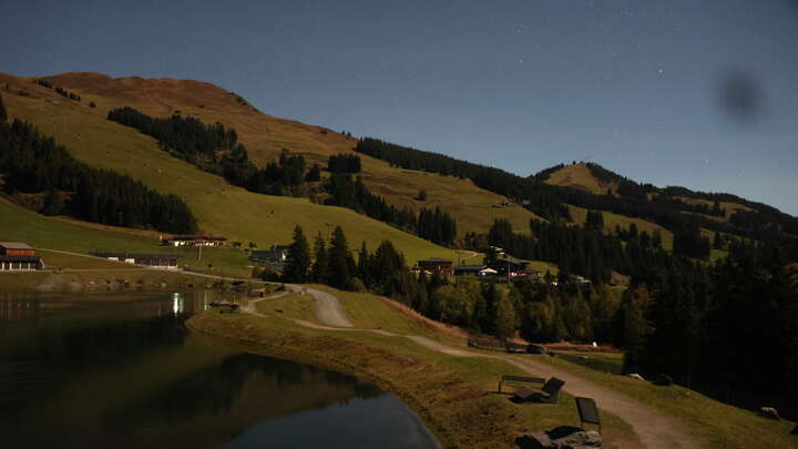 Saalbach Hochalm Mid Station snow cam captured at 27 September 2026 at 11:57 pm GMT+2