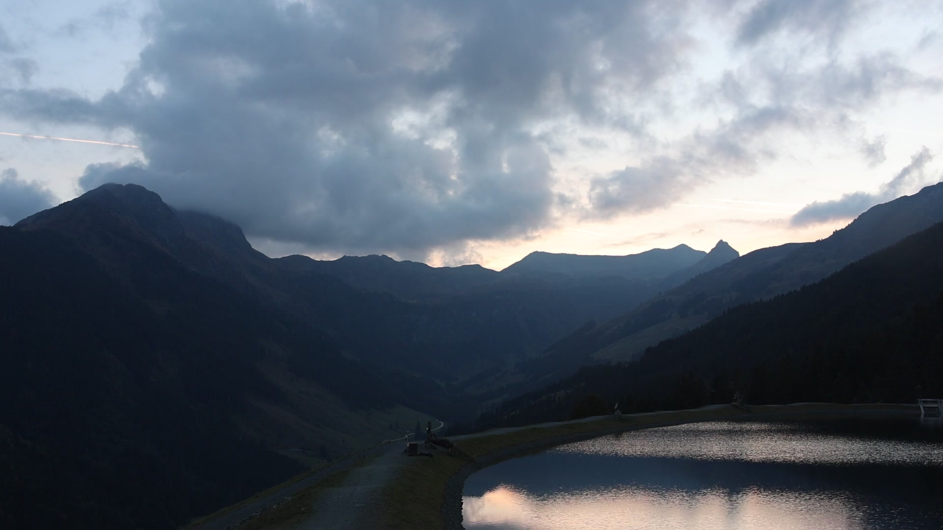 Saalbach Hochalm Mid Station snow cam captured at 4 October 2026 at 6:54 pm GMT+2