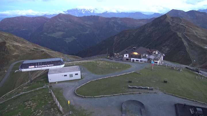 Saalbach Schattberg-West snow cam captured at 21 September 2026 at 7:39 pm GMT+2