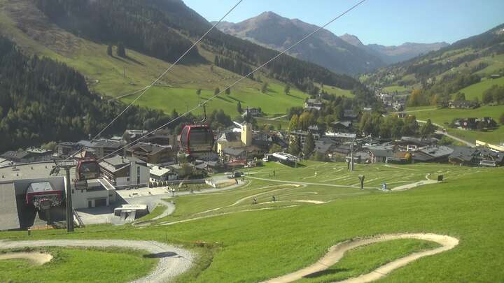 Saalbach Kohlmais Tal snow cam captured at 29 September 2026 at 12:34 pm GMT+2