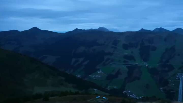 Saalbach Zwölferkogel snow cam captured at 13 September 2026 at 8:03 pm GMT+2