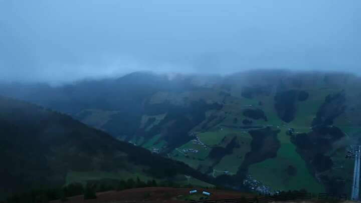 Saalbach Zwölferkogel snow cam captured at 24 September 2026 at 7:29 pm GMT+2