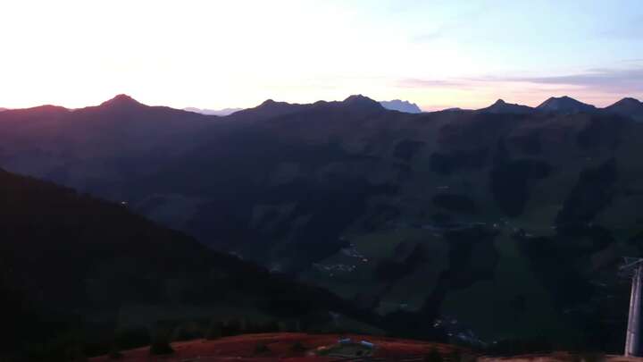 Saalbach Zwölferkogel snow cam captured at 26 September 2026 at 7:45 pm GMT+2