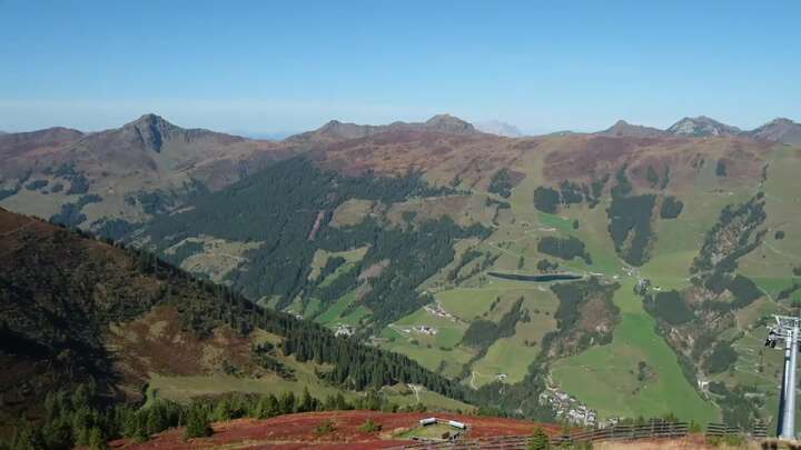 Saalbach Zwölferkogel snow cam captured at 29 September 2026 at 12:34 pm GMT+2