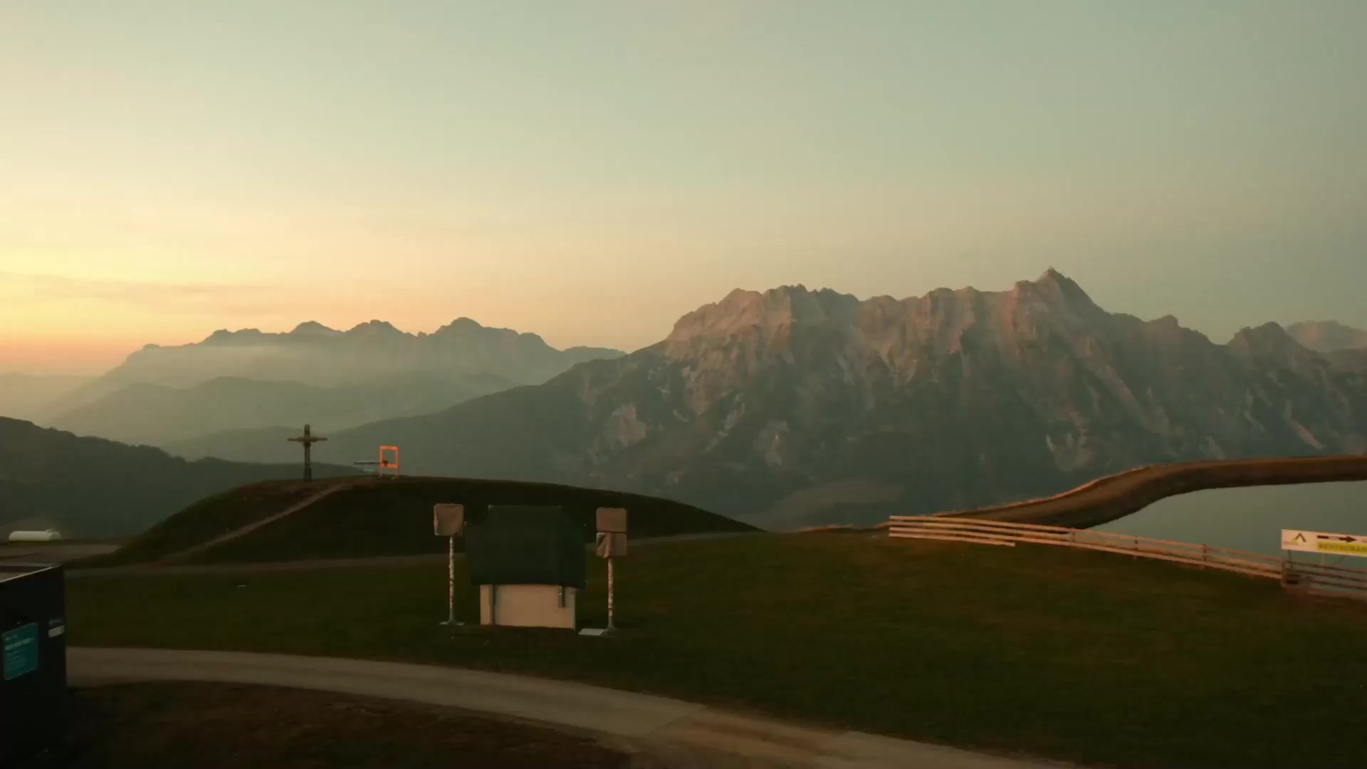 Saalbach Wildenkarkogel snow cam captured at 3 October 2026 at 7:28 pm GMT+2
