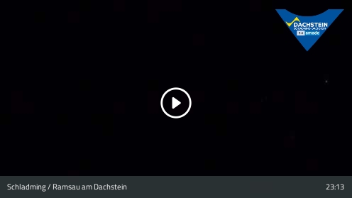 Schladming Upper Station Dachstein Hunerkogel snow cam captured at 12 September 2026 at 11:23 pm GMT+2