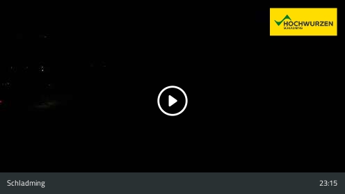Schladming Hochwurzen Base Station snow cam captured at 12 September 2026 at 11:23 pm GMT+2