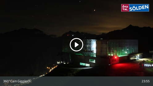 Sölden Giggijoch snow cam captured at 12 September 2026 at 11:57 pm GMT+2