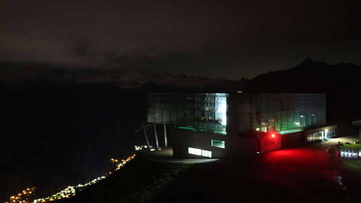 Sölden Giggijoch snow cam captured at 14 September 2026 at 11:47 pm GMT+2
