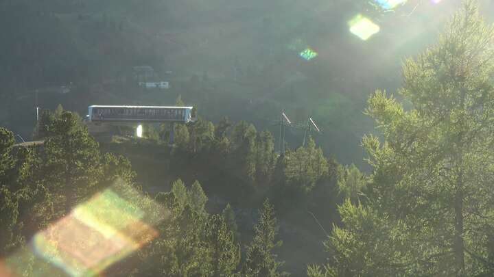 Turracherhöhe Turrachbahn Upper Station snow cam captured at 15 September 2026 at 6:28 pm GMT+2