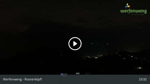 Werfenweng Rosnerköpfl snow cam captured at 12 September 2026 at 11:41 pm GMT+2