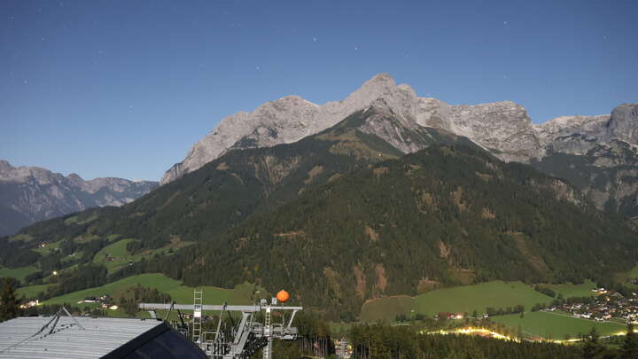 Werfenweng Rosnerköpfl snow cam captured at 25 September 2026 at 11:32 pm GMT+2