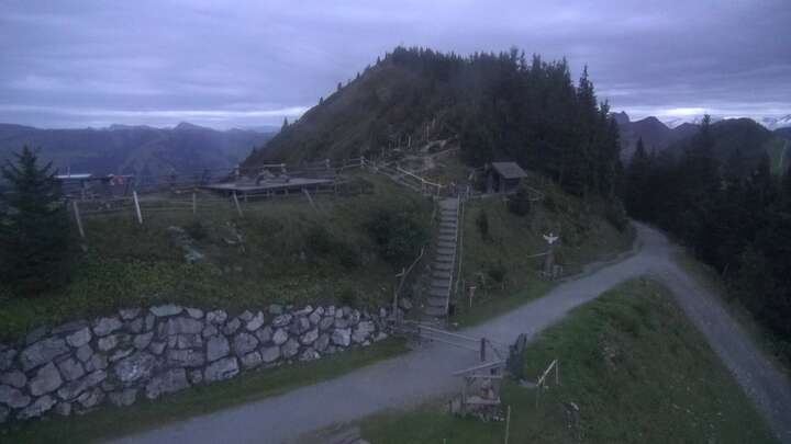 Westendorf Choralpe snow cam captured at 13 September 2026 at 7:45 pm GMT+2