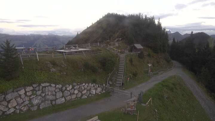 Westendorf Choralpe snow cam captured at 14 September 2026 at 7:33 pm GMT+2
