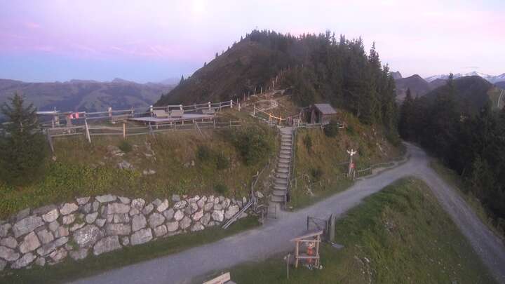 Westendorf Choralpe snow cam captured at 23 September 2026 at 7:24 pm GMT+2