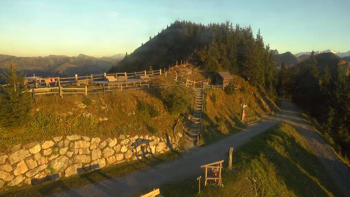 Westendorf Choralpe snow cam captured at 27 September 2026 at 6:58 pm GMT+2