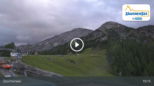 Zauchensee Gamskogelhütte snow cam captured at 12 September 2026 at 7:25 pm GMT+2