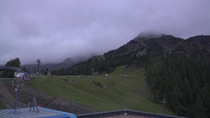 Zauchensee Gamskogelhütte snow cam captured at 18 September 2026 at 7:35 pm GMT+2