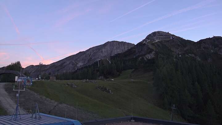 Zauchensee Gamskogelhütte snow cam captured at 23 September 2026 at 7:26 pm GMT+2