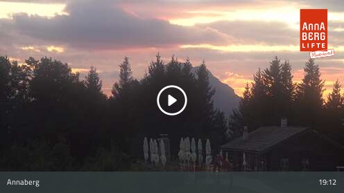 Annaberg (Mostviertel) Hennesteck Upper Station snow cam captured at 12 September 2026 at 7:18 pm GMT+2