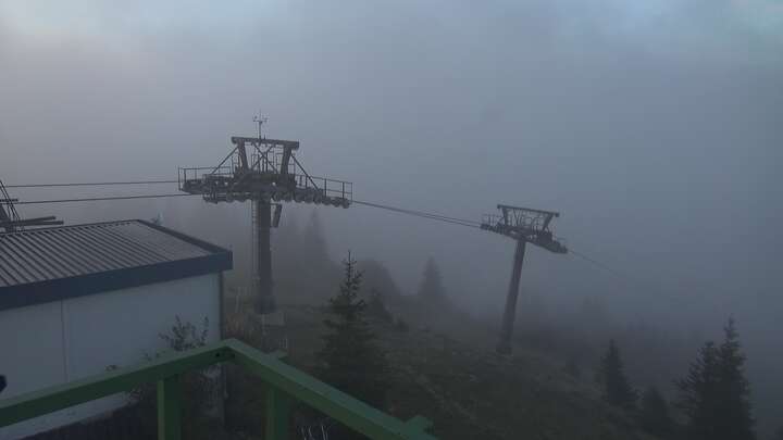 Bad St. Leonhard (Klippitztörl) Bärenwaldlift Upper Station snow cam captured at 19 September 2026 at 7:15 pm GMT+2