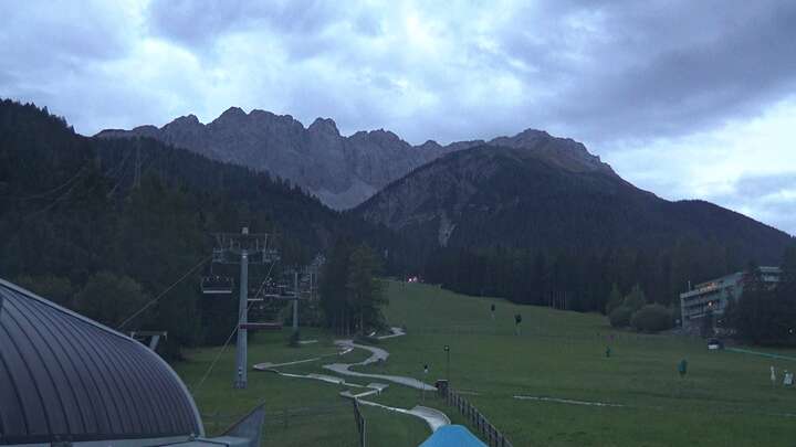 Biberwier (Marienberg) Base Station Marienberg snow cam captured at 13 September 2026 at 7:41 pm GMT+2