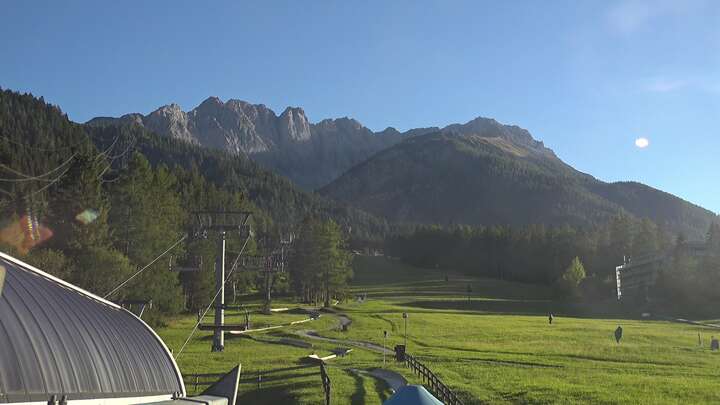 Biberwier (Marienberg) Base Station Marienberg snow cam captured at 15 September 2026 at 6:20 pm GMT+2