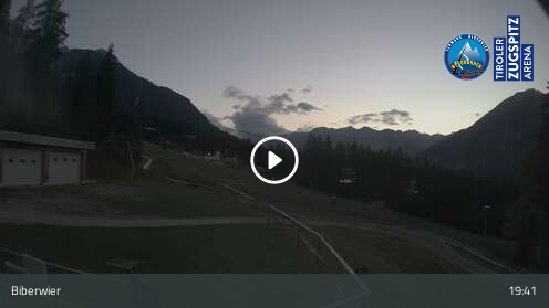 Biberwier (Marienberg) Mid Station Biberwier snow cam captured at 12 September 2026 at 7:50 pm GMT+2