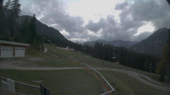 Biberwier (Marienberg) Mid Station Biberwier snow cam captured at 18 September 2026 at 7:30 pm GMT+2