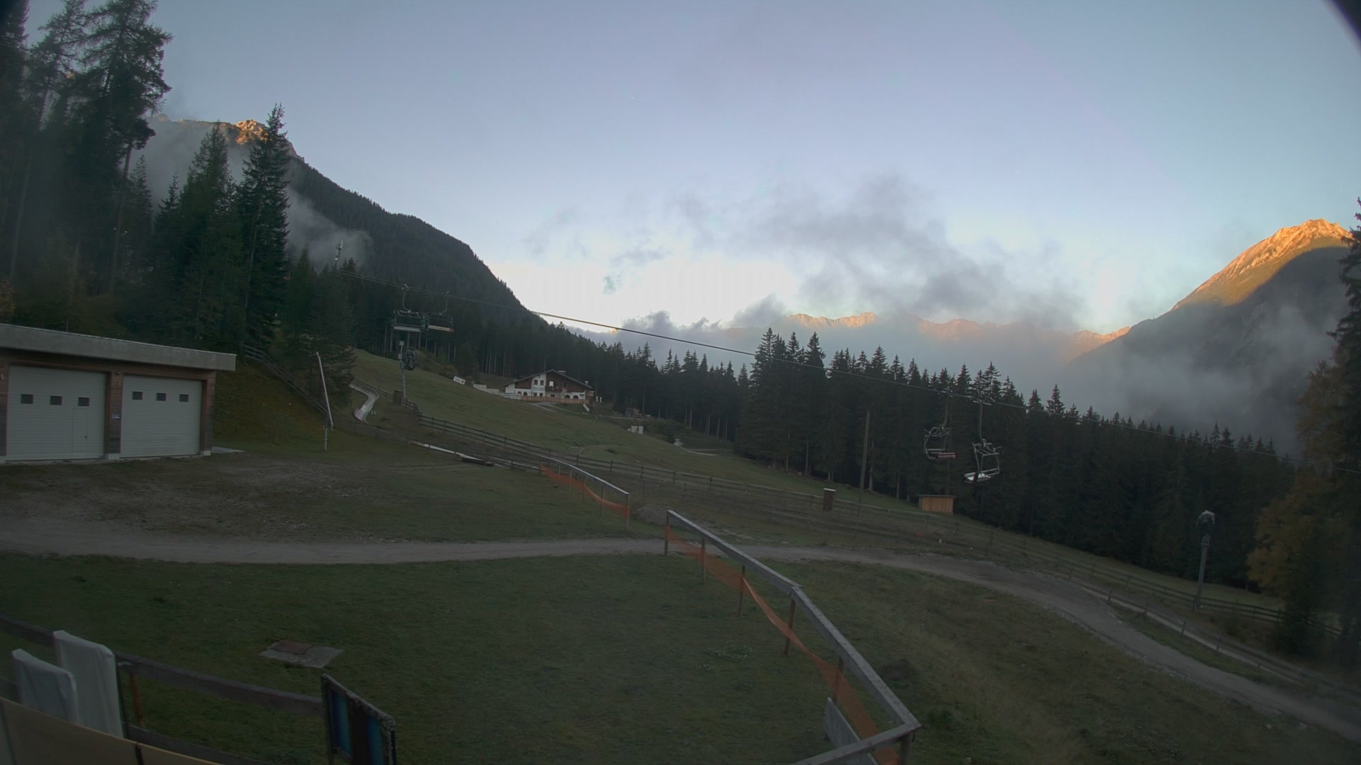 Biberwier (Marienberg) Mid Station Biberwier snow cam captured at 6 October 2026 at 8:02 am GMT+2