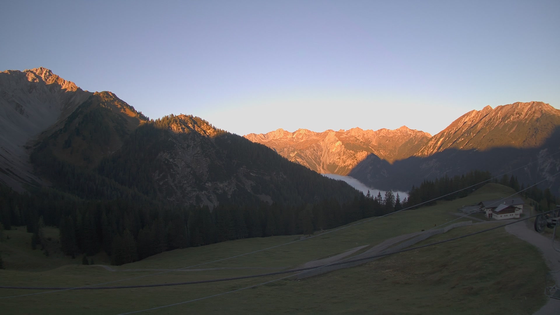 Biberwier (Marienberg) DSB Berg Biberwier snow cam captured at 6 October 2026 at 8:15 am GMT+2