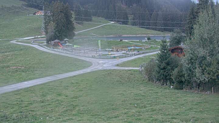 Brixen im Thale (SkiWelt) Filzalmsee snow cam captured at 16 September 2026 at 7:46 pm GMT+2