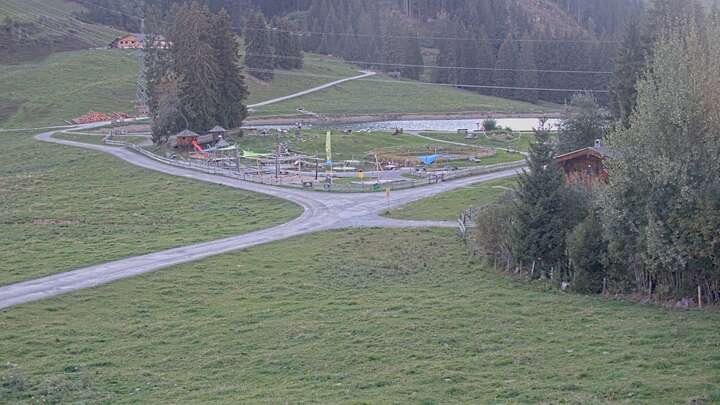 Brixen im Thale (SkiWelt) Filzalmsee snow cam captured at 23 September 2026 at 7:24 pm GMT+2