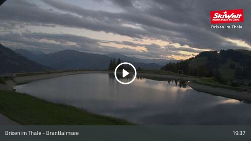 Brixen im Thale (SkiWelt) Brantlalmsee snow cam captured at 12 September 2026 at 7:51 pm GMT+2