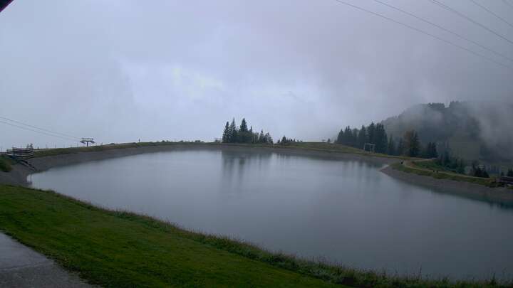 Brixen im Thale (SkiWelt) Brantlalmsee snow cam captured at 24 September 2026 at 7:28 pm GMT+2