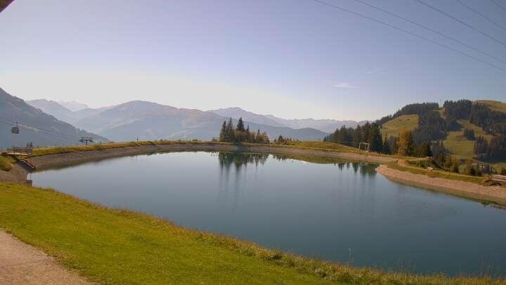 Brixen im Thale (SkiWelt) Brantlalmsee snow cam captured at 29 September 2026 at 12:28 pm GMT+2