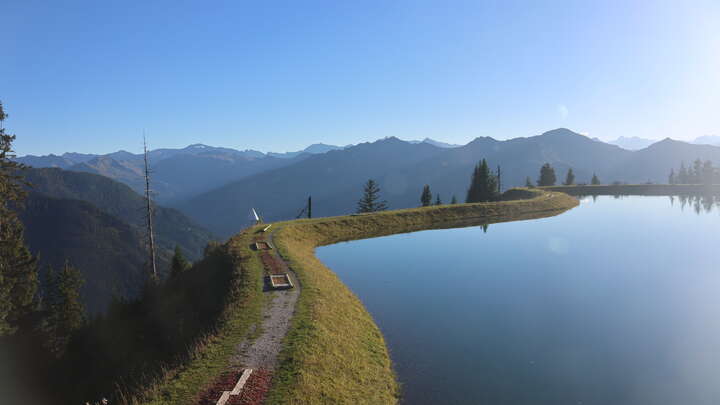 Dorfgastein (Gastein) Spiegelsee Fulseck snow cam captured at 15 September 2026 at 6:22 pm GMT+2