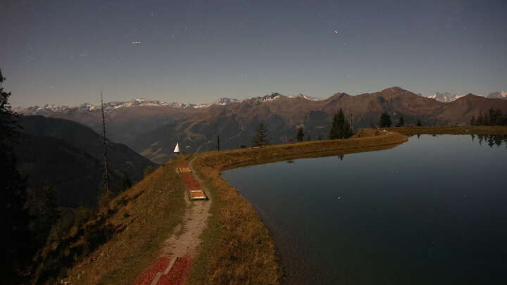 Dorfgastein (Gastein) Spiegelsee Fulseck snow cam captured at 28 September 2026 at 11:51 pm GMT+2