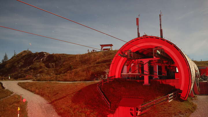 Dorfgastein (Gastein) Fulseck snow cam captured at 26 September 2026 at 11:49 pm GMT+2