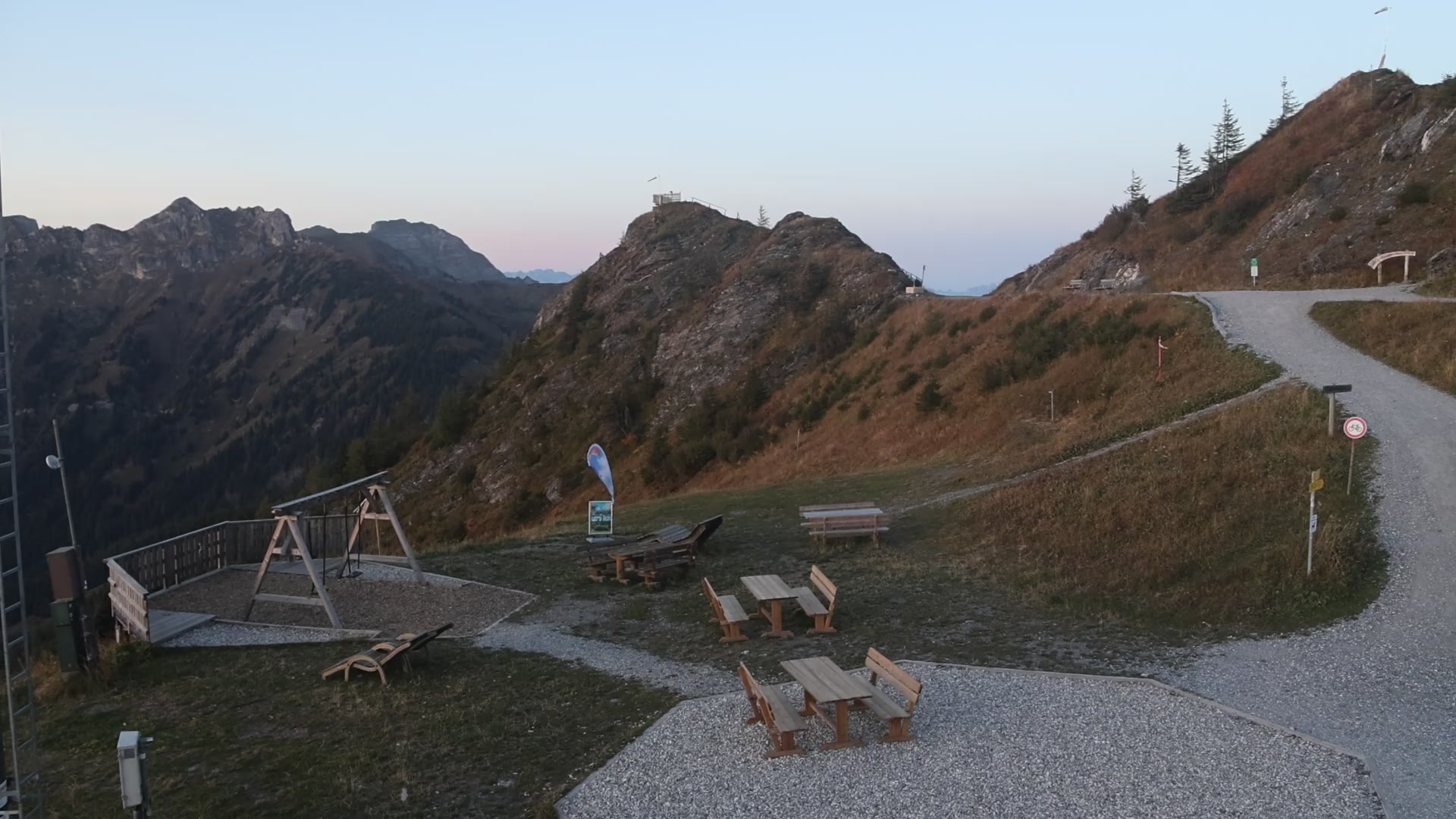 Dorfgastein (Gastein) Fulseck snow cam captured at 3 October 2026 at 7:02 pm GMT+2
