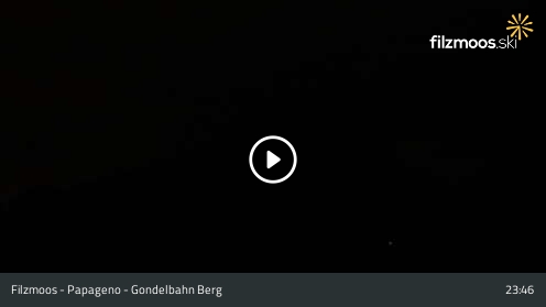 Filzmoos Papageno-Gondelbahn Berg snow cam captured at 12 September 2026 at 11:52 pm GMT+2