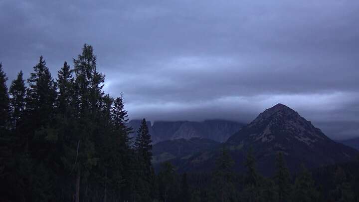 Filzmoos sixpack Mooslehen Berg snow cam captured at 13 September 2026 at 7:27 pm GMT+2