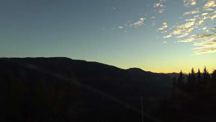 Filzmoos sixpack Mooslehen Berg snow cam captured at 25 September 2026 at 7:02 pm GMT+2