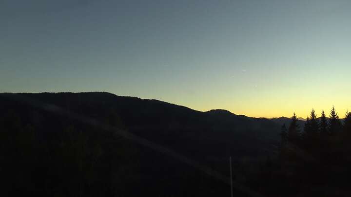 Filzmoos sixpack Mooslehen Berg snow cam captured at 26 September 2026 at 7:01 pm GMT+2